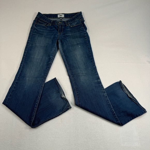 PAIGE Denim - Paige Skyline Bootcut Jeans Womens Size 28 Medium Blue Low Rise